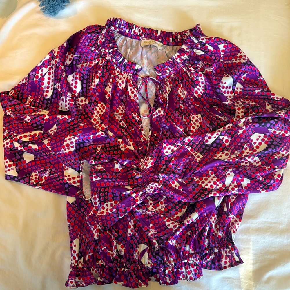 Ramy Brook silk blouse